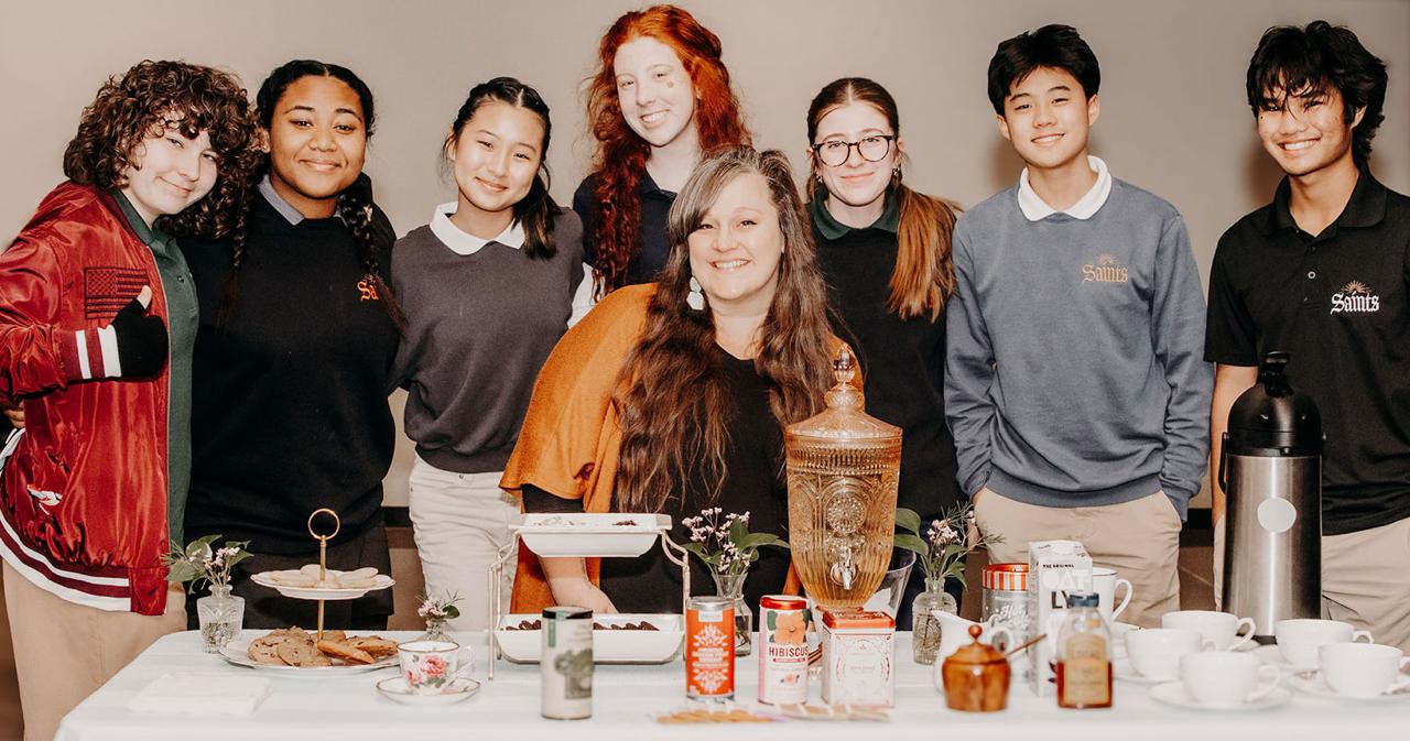 Upper School students gathered for Friday Enrichment